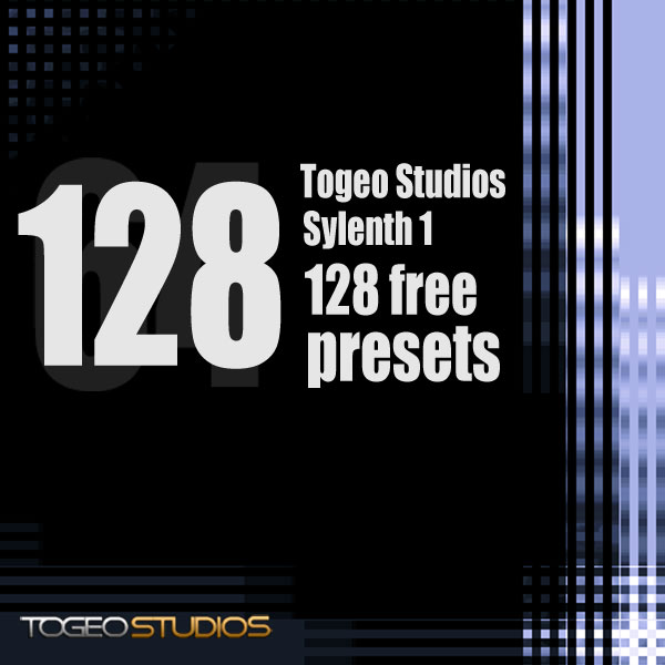 Free bank of 128 presets for the Sylenth1 VST is now available for download
